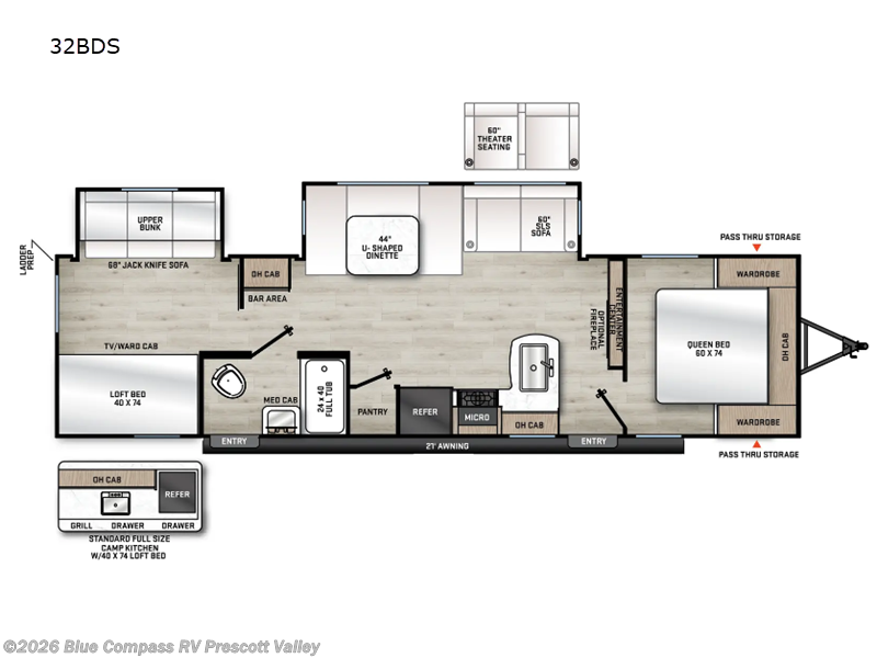 New 2025 Forest River Aurora 32BDS available in Prescott Valley, Arizona