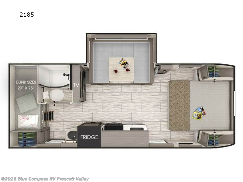 New 2025 Lance  Lance Travel Trailers 2185 available in Prescott Valley, Arizona