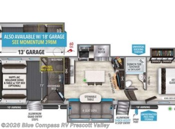 Used 2021 Grand Design Momentum 349M available in Prescott Valley, Arizona