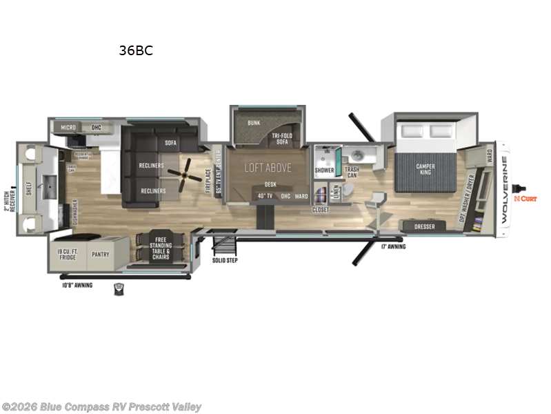 New 2027 Forest River  Wolverine 36BC available in Prescott Valley, Arizona
