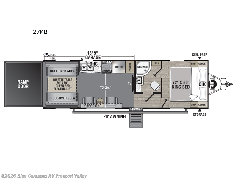Used 2022 Forest River Work and Play 27KB available in Prescott Valley, Arizona