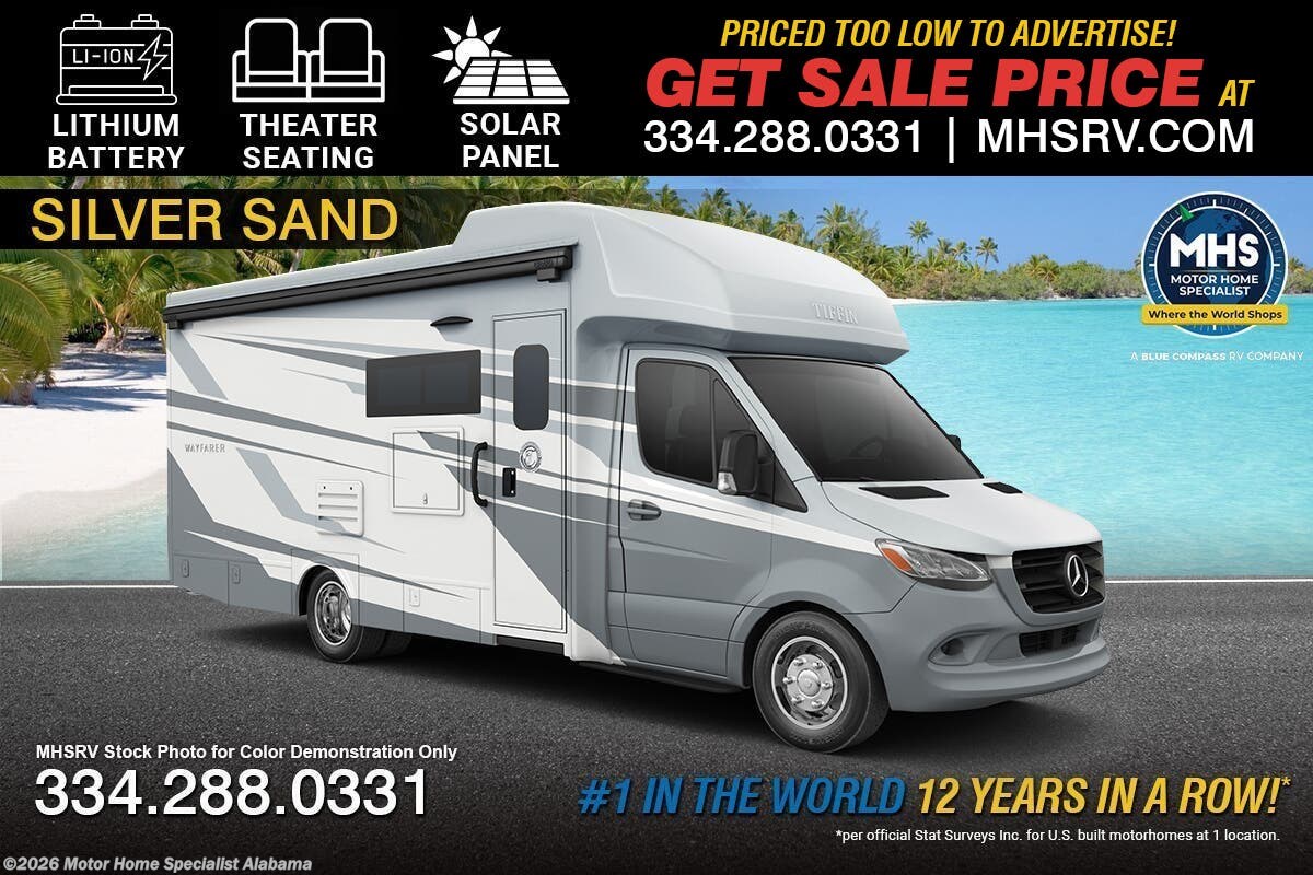 New 2026 Tiffin Wayfarer 25 XRW available in Montgomery, Alabama