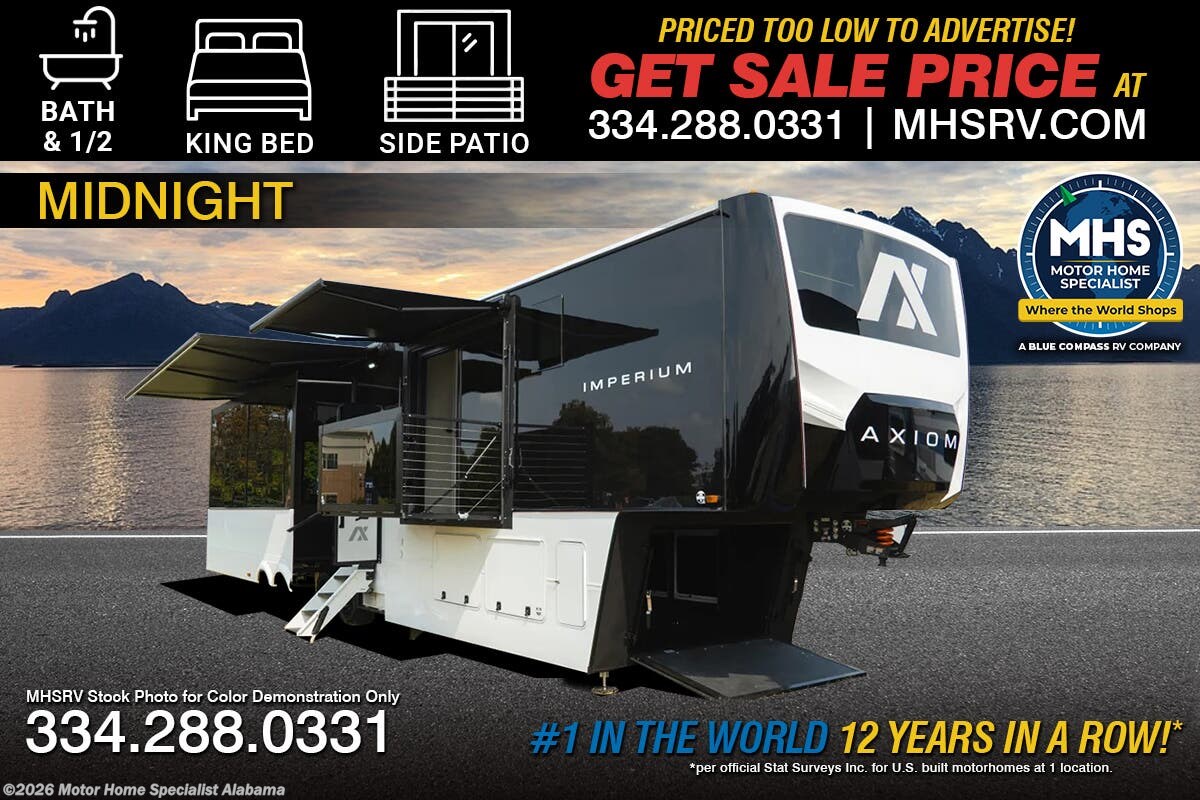 New 2026 Axiom Imperium I3800 available in Montgomery, Alabama