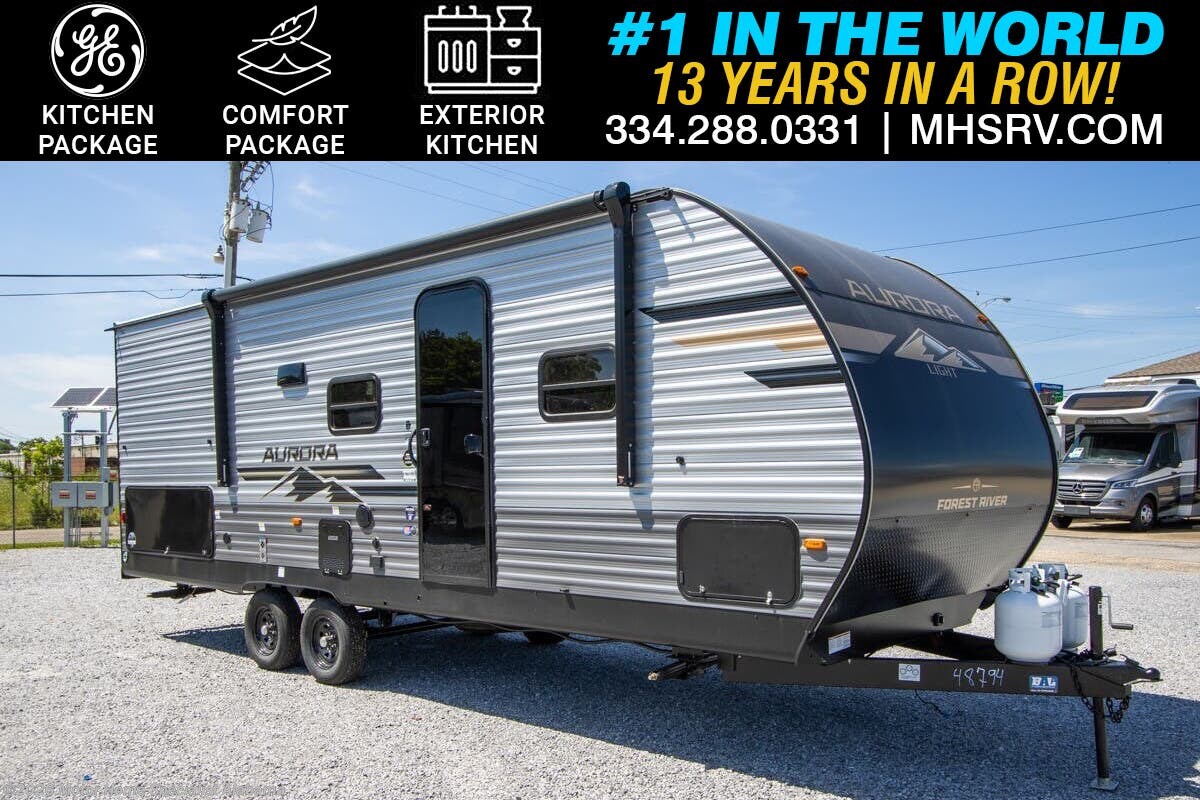 New 2026 Forest River Aurora Light 23BHS available in Montgomery, Alabama