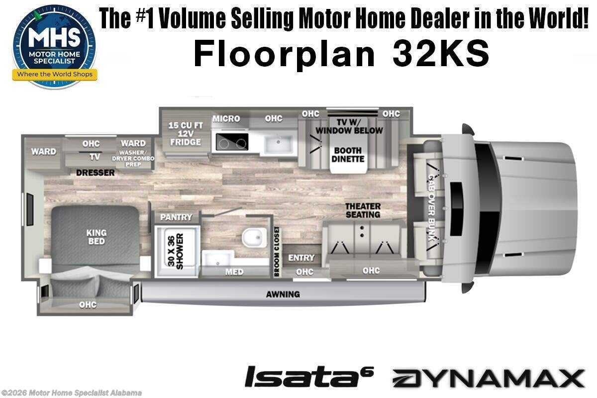 New 2027 Dynamax Corp Isata 6 Series 32KS available in Montgomery, Alabama