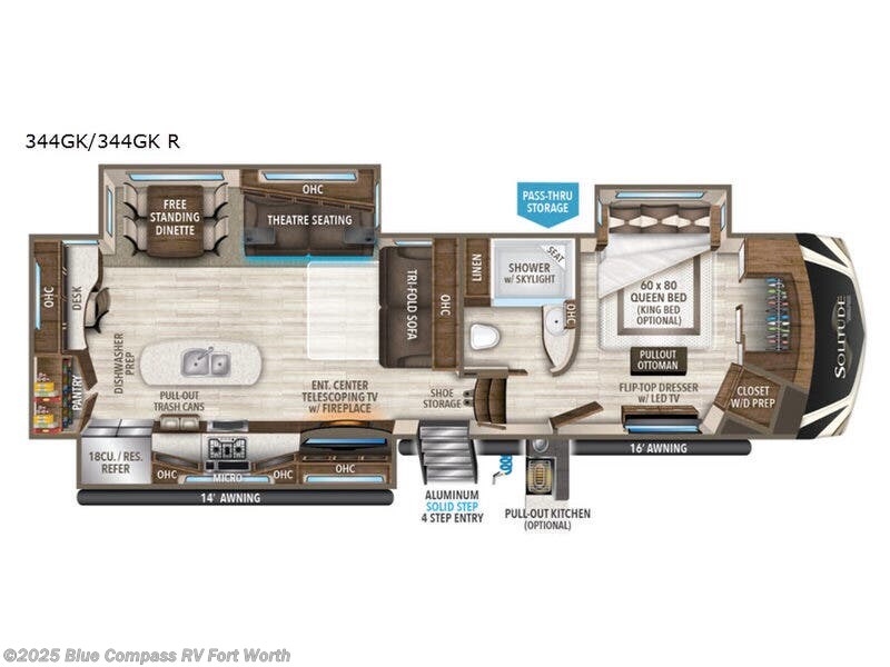 Used 2019 Grand Design Solitude 344GK available in Fort Worth, Texas