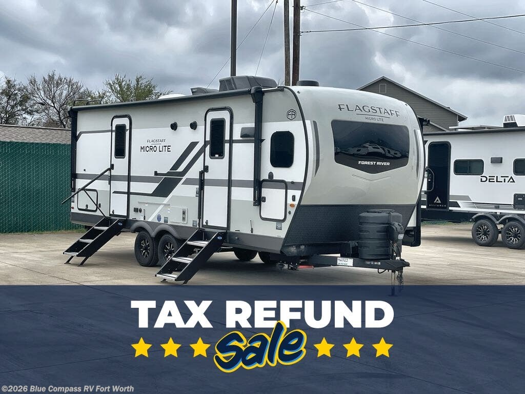 New 2026 Forest River Flagstaff Micro Lite 25FKB available in Fort Worth, Texas