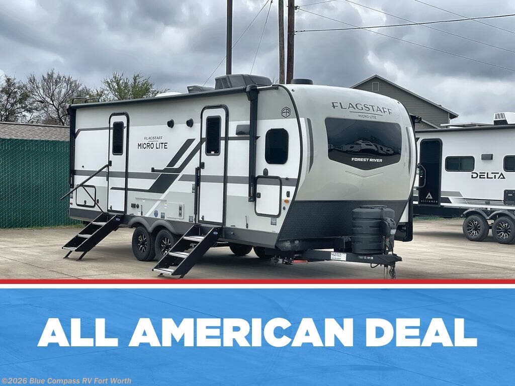New 2026 Forest River Flagstaff Micro Lite 25FKB available in Fort Worth, Texas