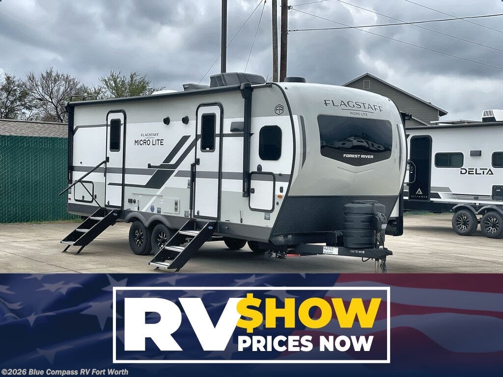 New 2026 Forest River Flagstaff Micro Lite 25FKB available in Fort Worth, Texas