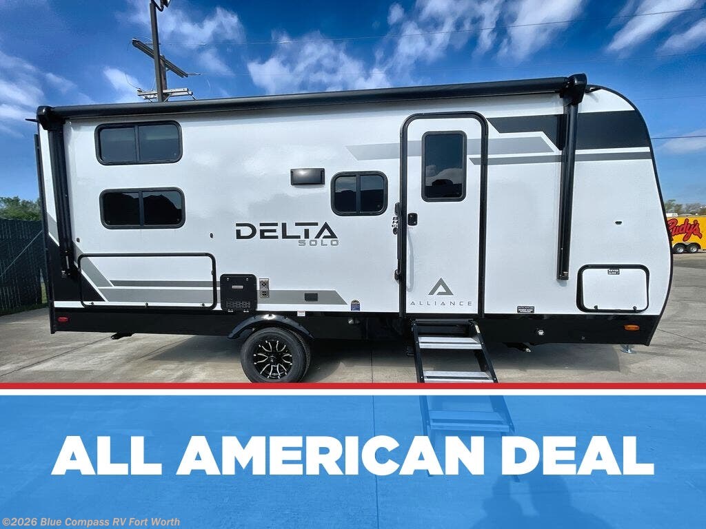 New 2026 Alliance RV Delta Solo BH181 available in Fort Worth, Texas