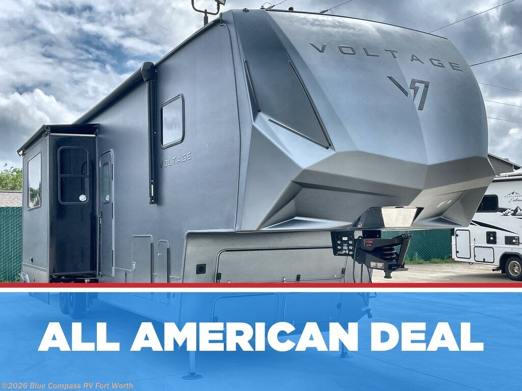 New 2026 Dutchmen Voltage V-Series 3850 available in Fort Worth, Texas