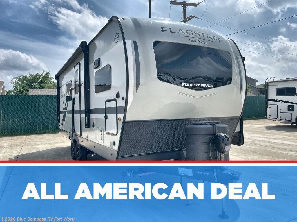 New 2026 Forest River Flagstaff Micro Lite 25MBR available in Fort Worth, Texas