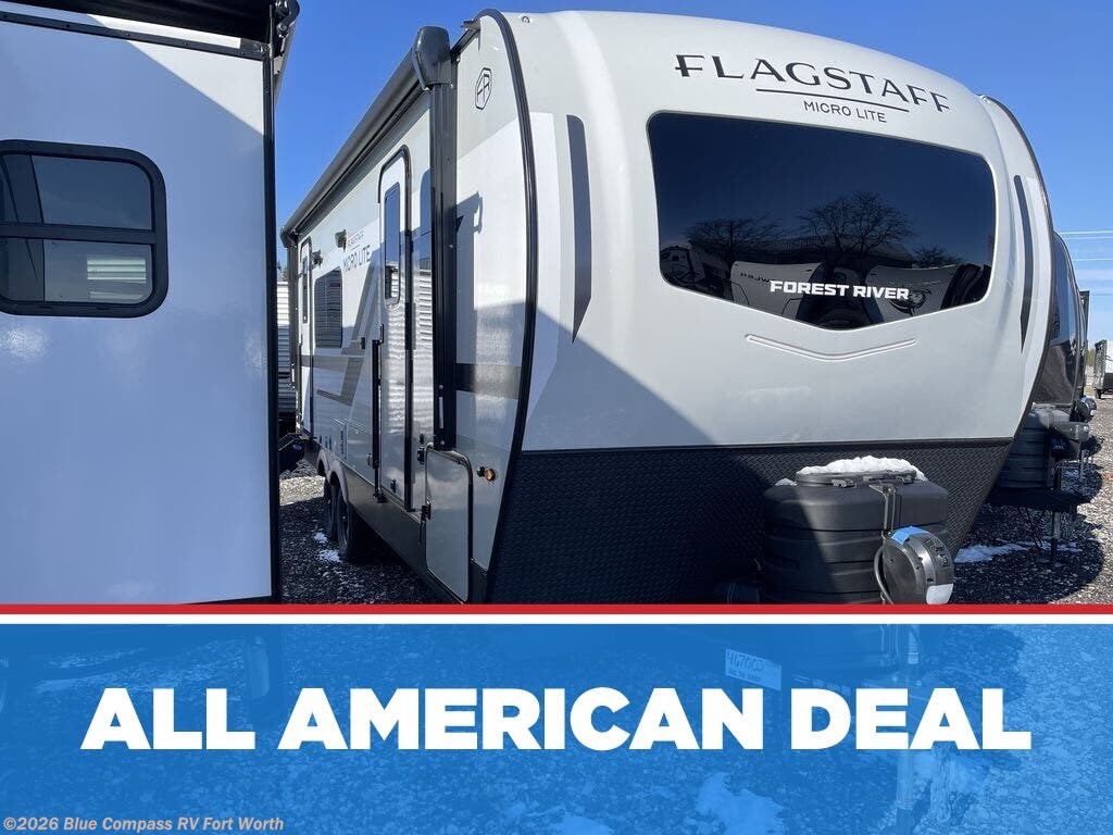 New 2026 Forest River Flagstaff Micro Lite 25SRK available in Fort Worth, Texas