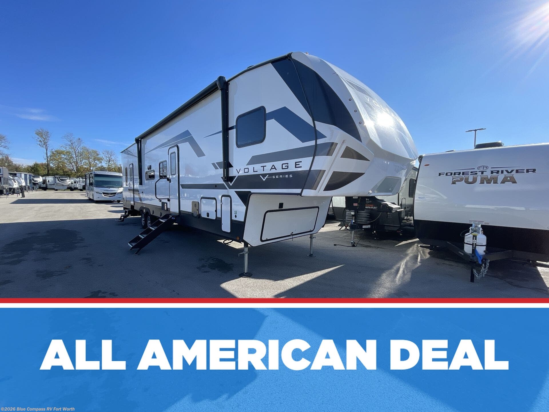 Used 2025 Dutchmen Voltage V-Series 3800 available in Fort Worth, Texas