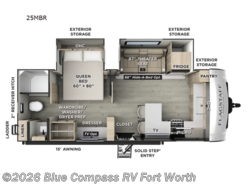 New 2027 Forest River Flagstaff Micro Lite 25MBR available in Fort Worth, Texas
