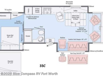 Used 2016 Winnebago Sightseer 33C available in Fort Worth, Texas
