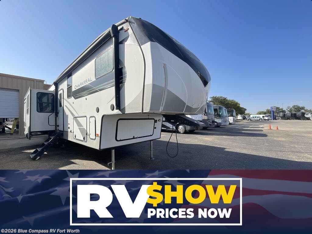 Used 2022  Coachmen Chaparral 373MBRB by Coachmen from Blue Compass RV Fort Worth in Fort Worth, TX