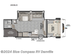 New 2024 Forest River Wildwood 28DBUD available in Ringgold, Virginia