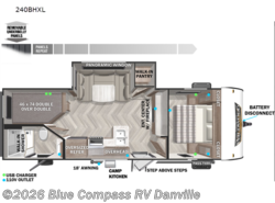 Used 2022 Forest River Wildwood X-Lite 240BHXL available in Ringgold, Virginia
