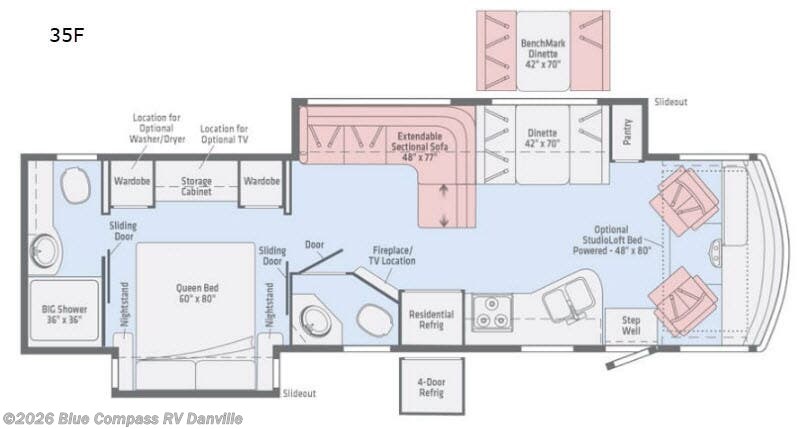 Used 2018 Winnebago Vista LX 35F available in Ringgold, Virginia