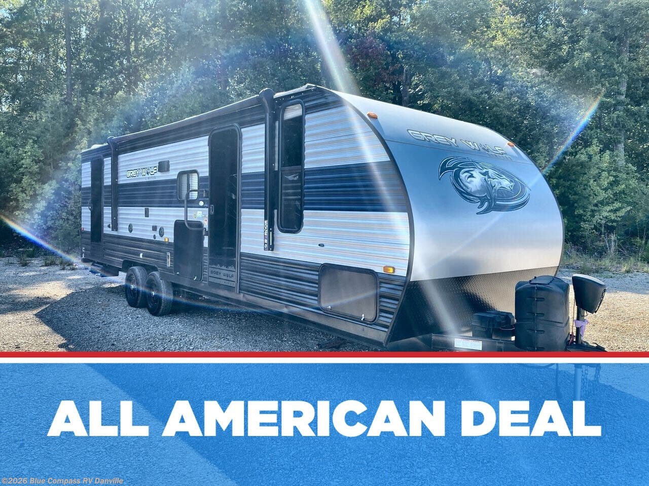 Used 2022 Forest River Cherokee Grey Wolf 26DBH available in Ringgold, Virginia