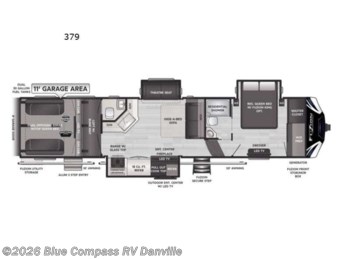 Used 2021 Keystone Fuzion 379 available in Ringgold, Virginia