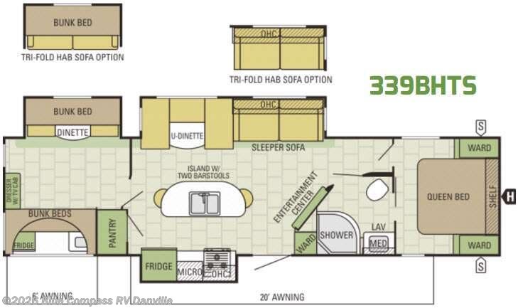 Used 2017 Starcraft Autumn Ridge 339BHTS available in Ringgold, Virginia