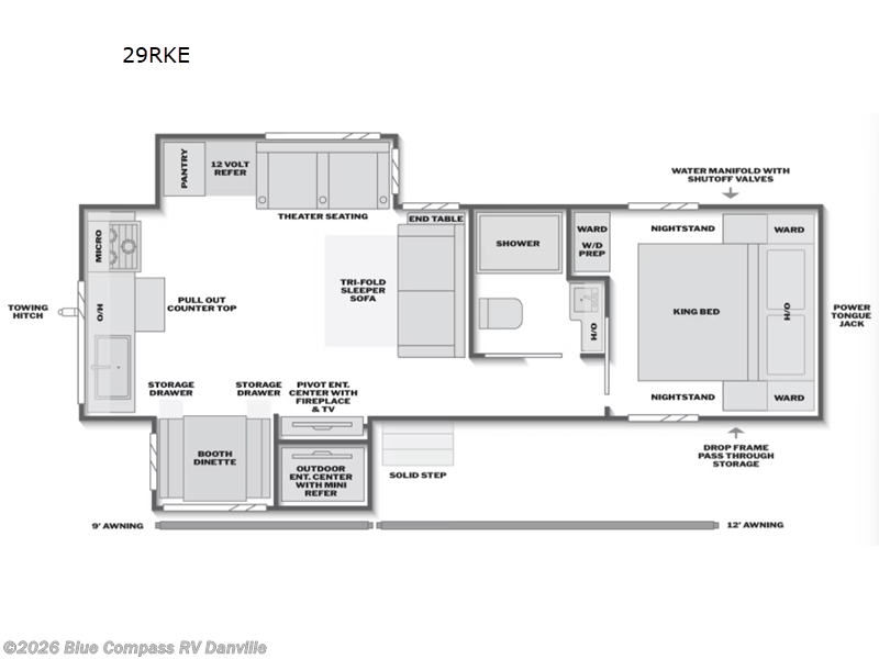 New 2027 Keystone Cougar Half-Ton 29RKE available in Ringgold, Virginia