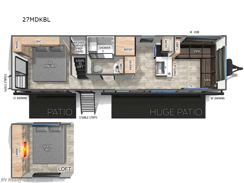 New 2026 Forest River Cherokee Timberwolf Black Label 27MDKBL available in Lake Elsinore, California