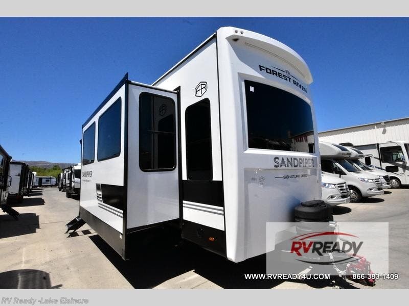 New 2026 Forest River Sandpiper Destination Trailers 389HBFL available in Lake Elsinore, California