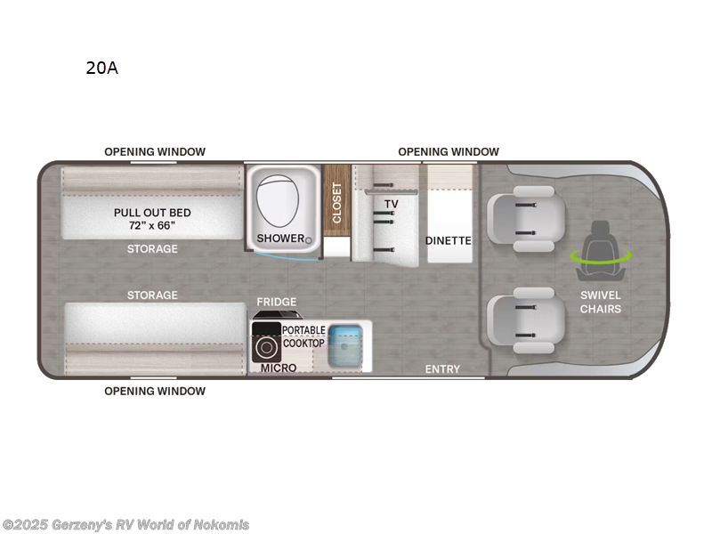 Used 2024 Thor Motor Coach Sequence 20A available in Nokomis, Florida
