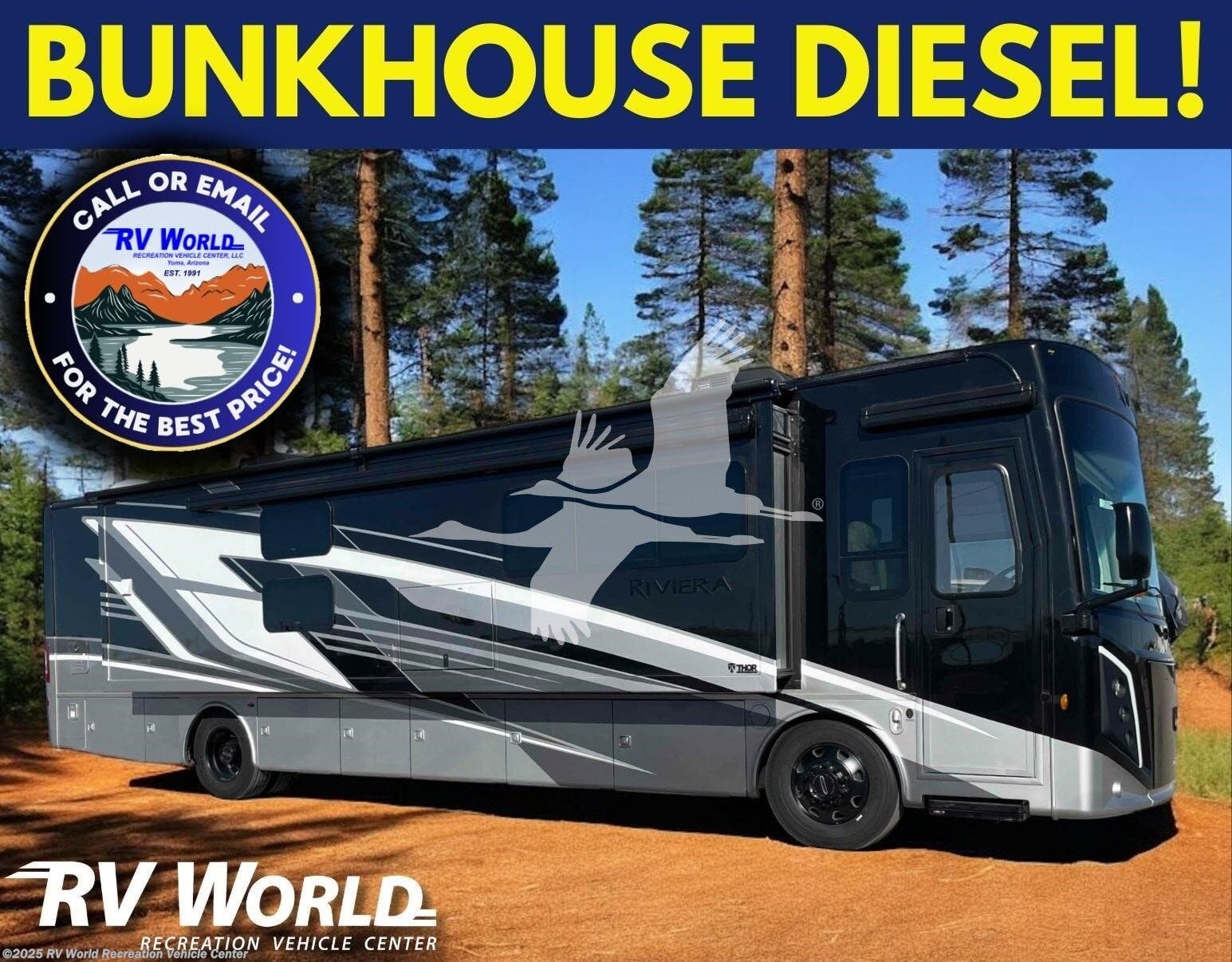 New 2025 Thor Motor Coach Riviera 39BH available in Yuma, Arizona
