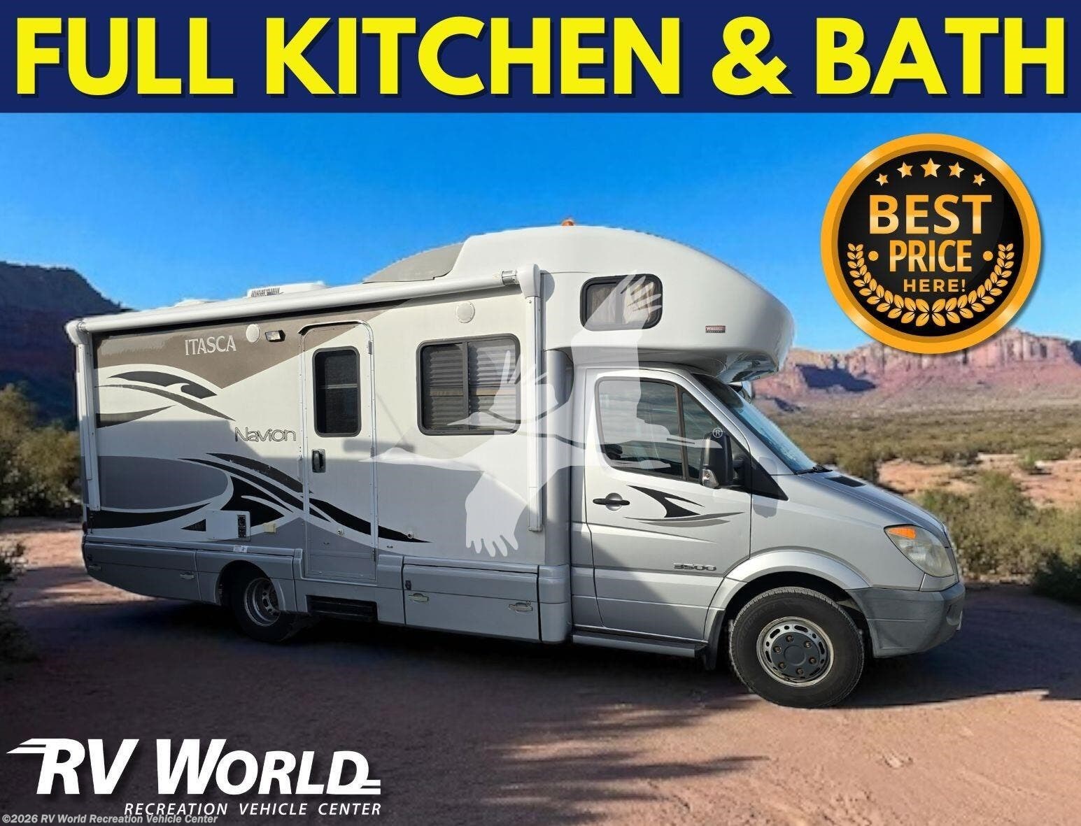 Used 2010 Itasca Navion 24A available in Yuma, Arizona