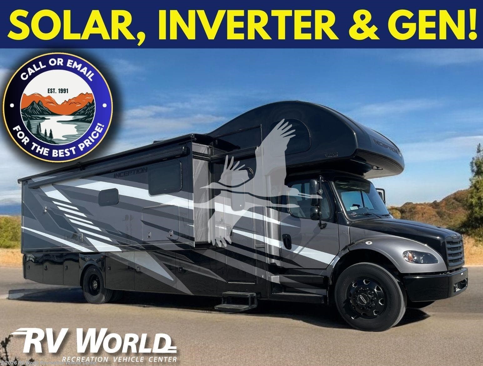 New 2025 Thor Motor Coach Inception 38DA available in Yuma, Arizona