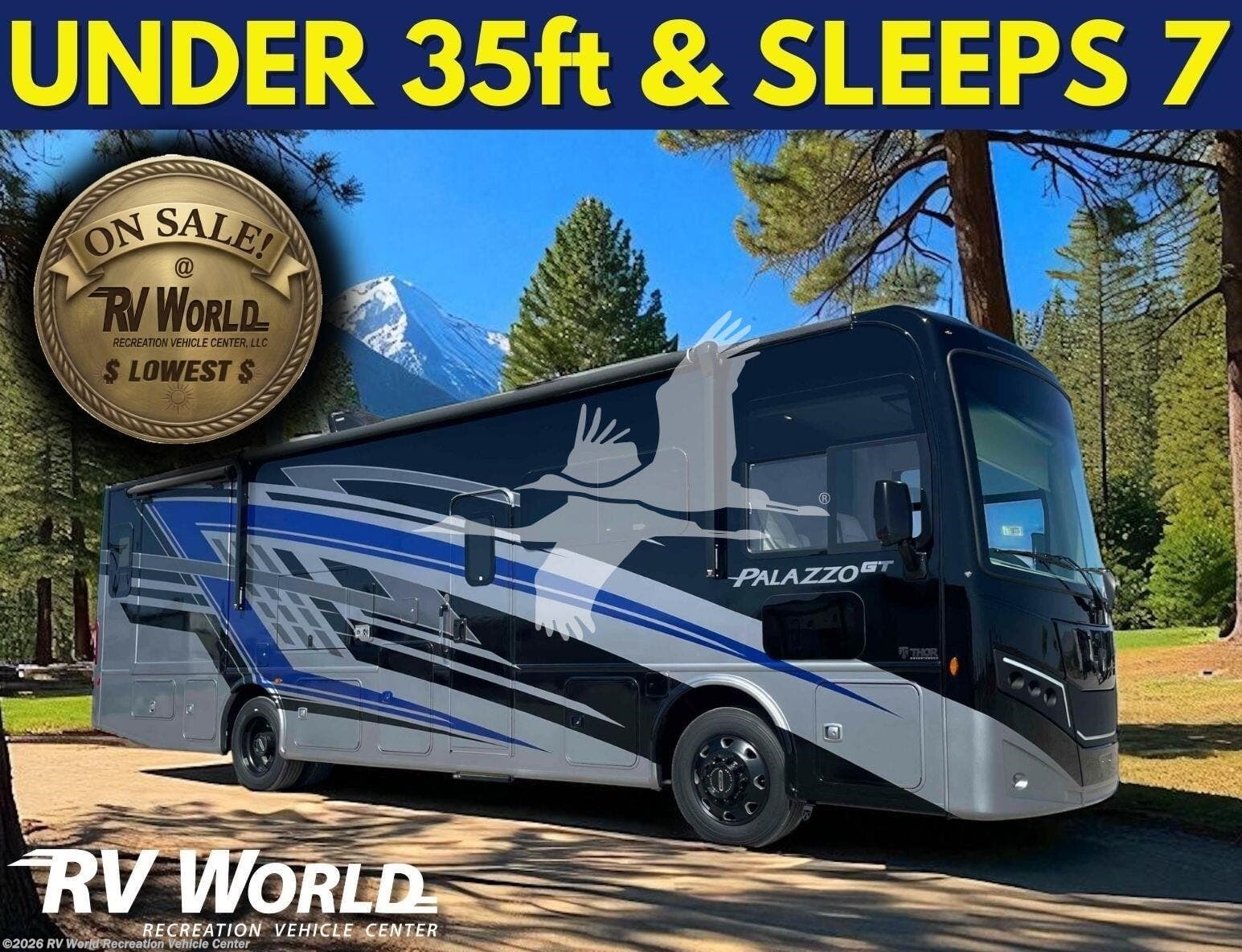 New 2025 Thor Motor Coach Palazzo GT 33.5 available in Yuma, Arizona