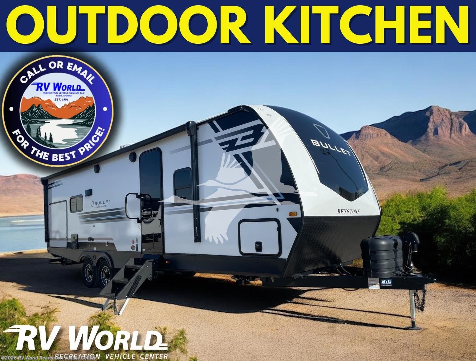 New 2026 Keystone Bullet Crossfire 260RBS available in Yuma, Arizona