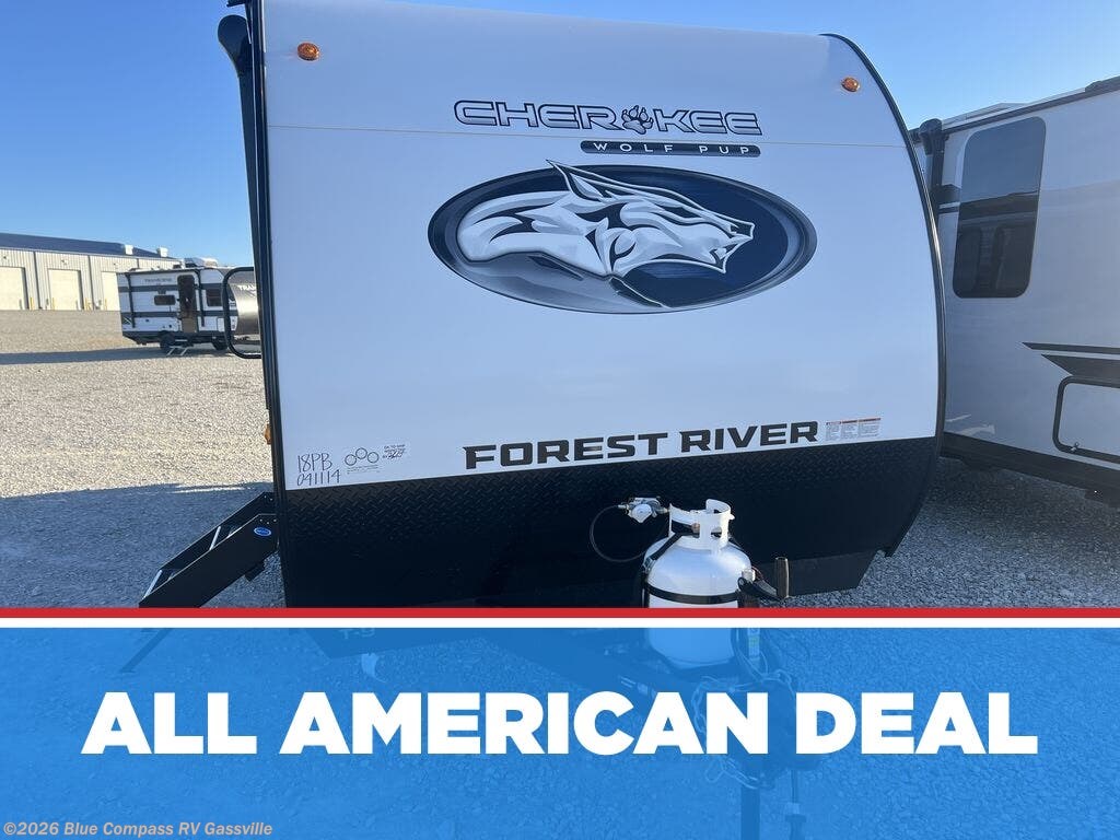 New 2026 Forest River Cherokee Wolf Pup 18PB available in Gassville, Arkansas