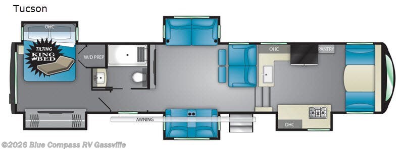 Used 2021 Heartland Landmark 365 Tucson available in Gassville, Arkansas