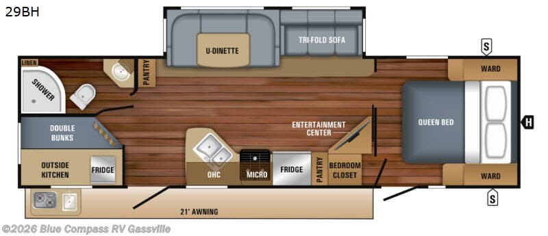 Used 2018 Jayco White Hawk 29BH available in Gassville, Arkansas