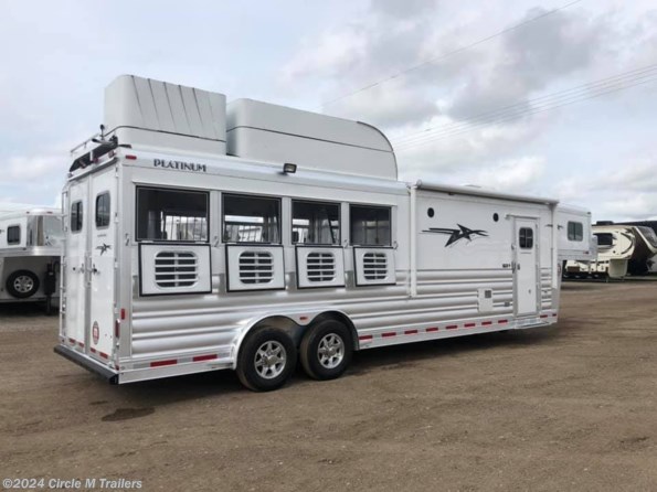 2024 Platinum Coach Outlaw 4 Horse 10'8" SW Outlaw Conversions available in Kaufman, TX