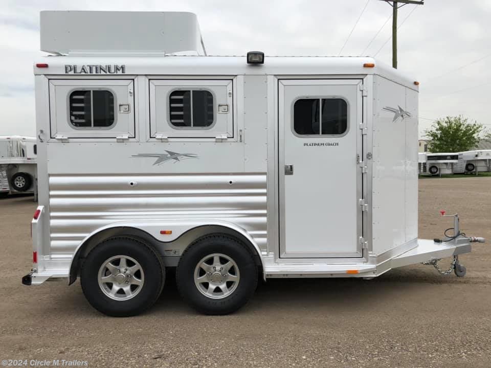 Horse Trailer - 2019 Platinum Coach 2 H BP with MANGERS 16