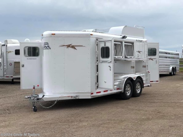 2024 Platinum Coach 3 Horse Bumper Pull MANGERS available in Kaufman, TX
