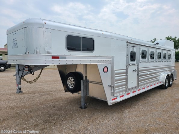 2024 Platinum Coach 6 Horse  7'6" wide DROP DOWN WINDOWS & WERM Floor available in Kaufman, TX