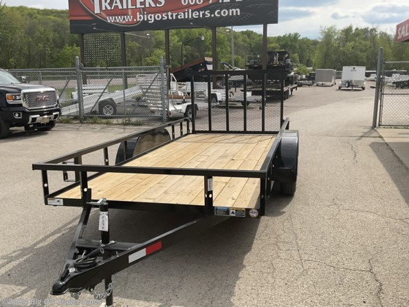 2022 Trailerman Trailers 82x16 Tube Top Tandem Axle Utility available in Portage, WI