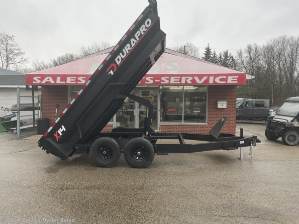 2023 DuraPro 14' Dump Trailer available in Portage, WI
