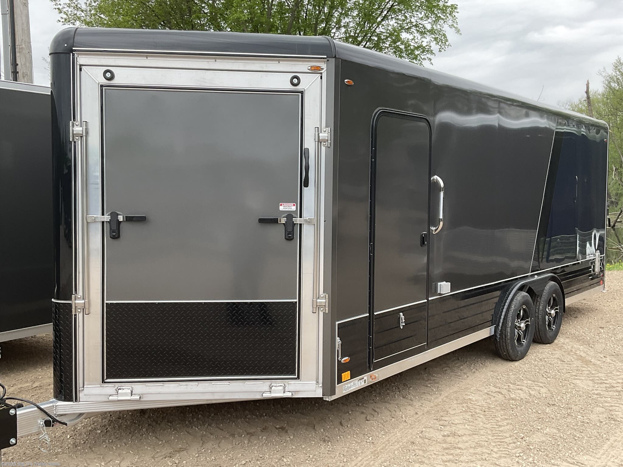 8x24 Cargo Trailer for sale | New Legend Trailers 8X 24’ DELUXE V NOSE ...