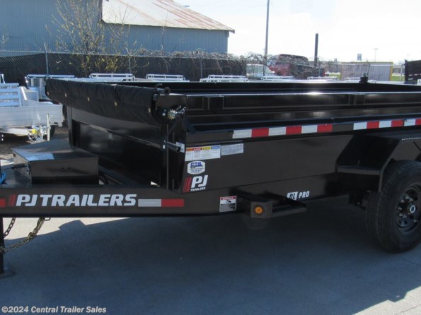 2024 PJ Trailers (DL) 14k Low Profile Dump PRO available in East Bethel, MN