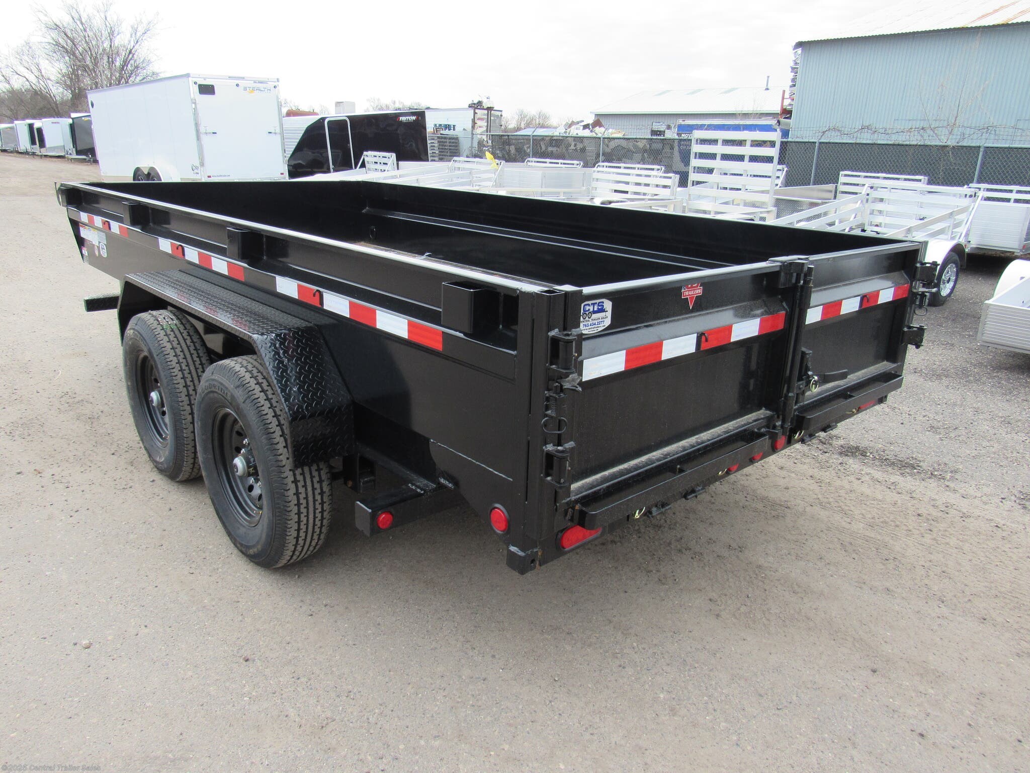 6x14 Dump Trailer For Sale New Pj Trailers Dg 14k Low Profile Dump Trailersusa 2459