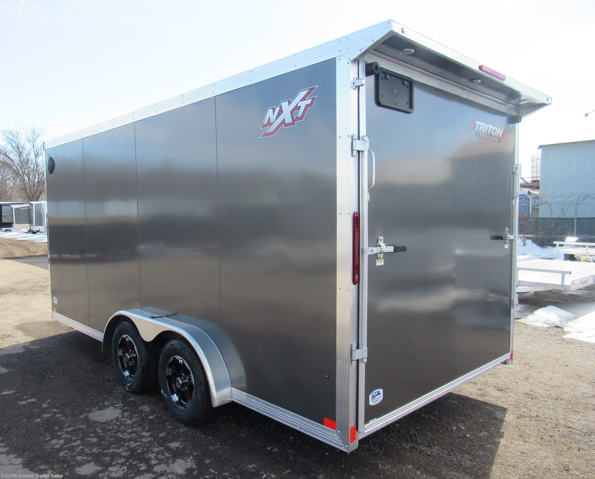 7x16 Cargo Trailer for sale New Triton Trailers Enclosed Aluminium