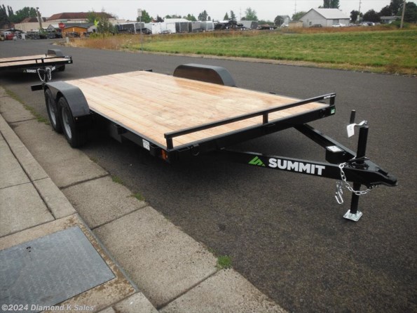 2023 Summit Trailer Alpine 7' X 18' Flatbed available in Halsey, OR